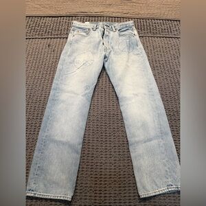 Levi's 501 150th Anniversary Peace Sign Graphic Jeans